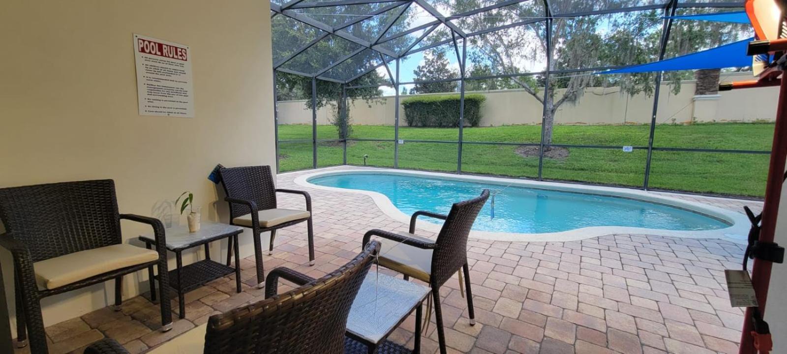 Cheerful 4Bed 3Bath With Pool Home Near Disney Kissimmee Eksteriør billede